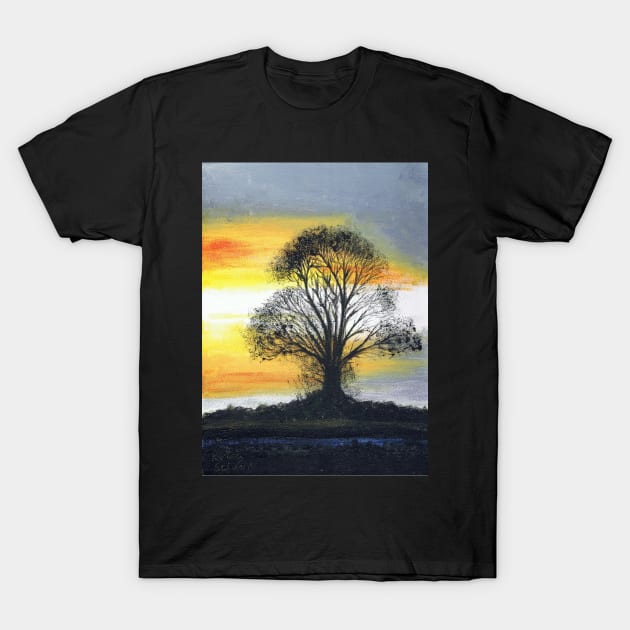 Norfolk Landscape T-Shirt by Keenart